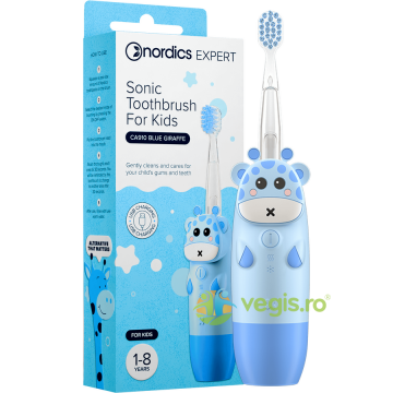 Periuta de Dinti Electrica pentru Copii 1-8 Ani Albastra 1buc