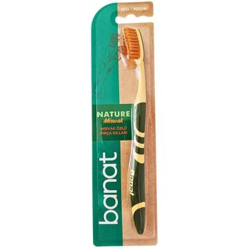Periuta de Dinti Naturala Siwak Miswak Medium, cu Peri Medii