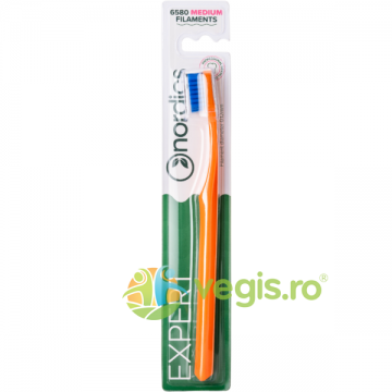 Periuta de Dinti Portocalie Medie 6850 Filamente Expert 1buc