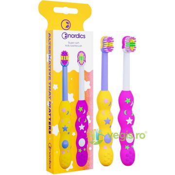 Periute de Dinti Premium pentru Copii Super Soft 2buc