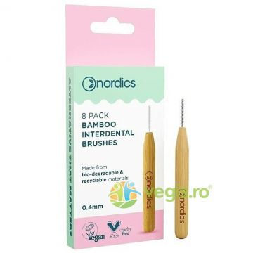 Periute Interdentare din Bambus 8buc