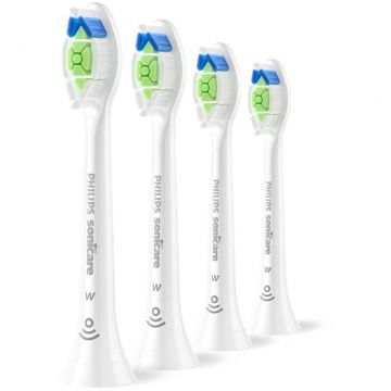Philips Rezerve periuta de dinti electric Philips Sonicare Optimal White HX6064/87, 4 bucati, Alb