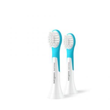 Rezerve periuta electrica Philips Sonicare pentru copii HX6032/90, 2 bucati (Alb/Albastru)