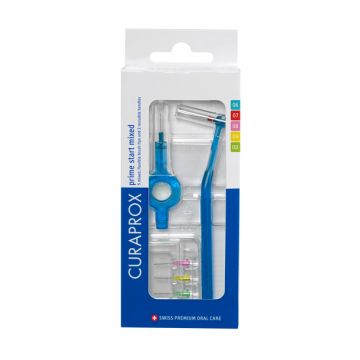 Set 5x Periute Interdentare, Curaprox, Prime Start Mixed, CPS 06-011, Diverse Marimi, pentru Curatarea Spatiilor Interdentare, impotriva Gingivitei, C