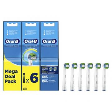 Set 6 Rezerve Oral-B Precision Clean, Clean Maximizer