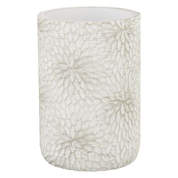 Suport pentru periuța de dinți alb-auriu din polirășină Montalfano – Wenko