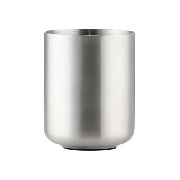 Suport pentru periuța de dinți argintiu mat din oțel inoxidabil Ume – Zone