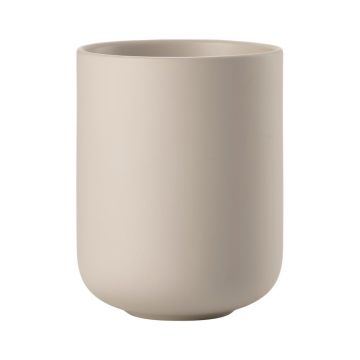 Suport pentru periuța de dinți bej din gresie ceramică Sensu – Zone