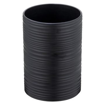 Suport pentru periuța de dinți negru din plastic Lyon – Allstar